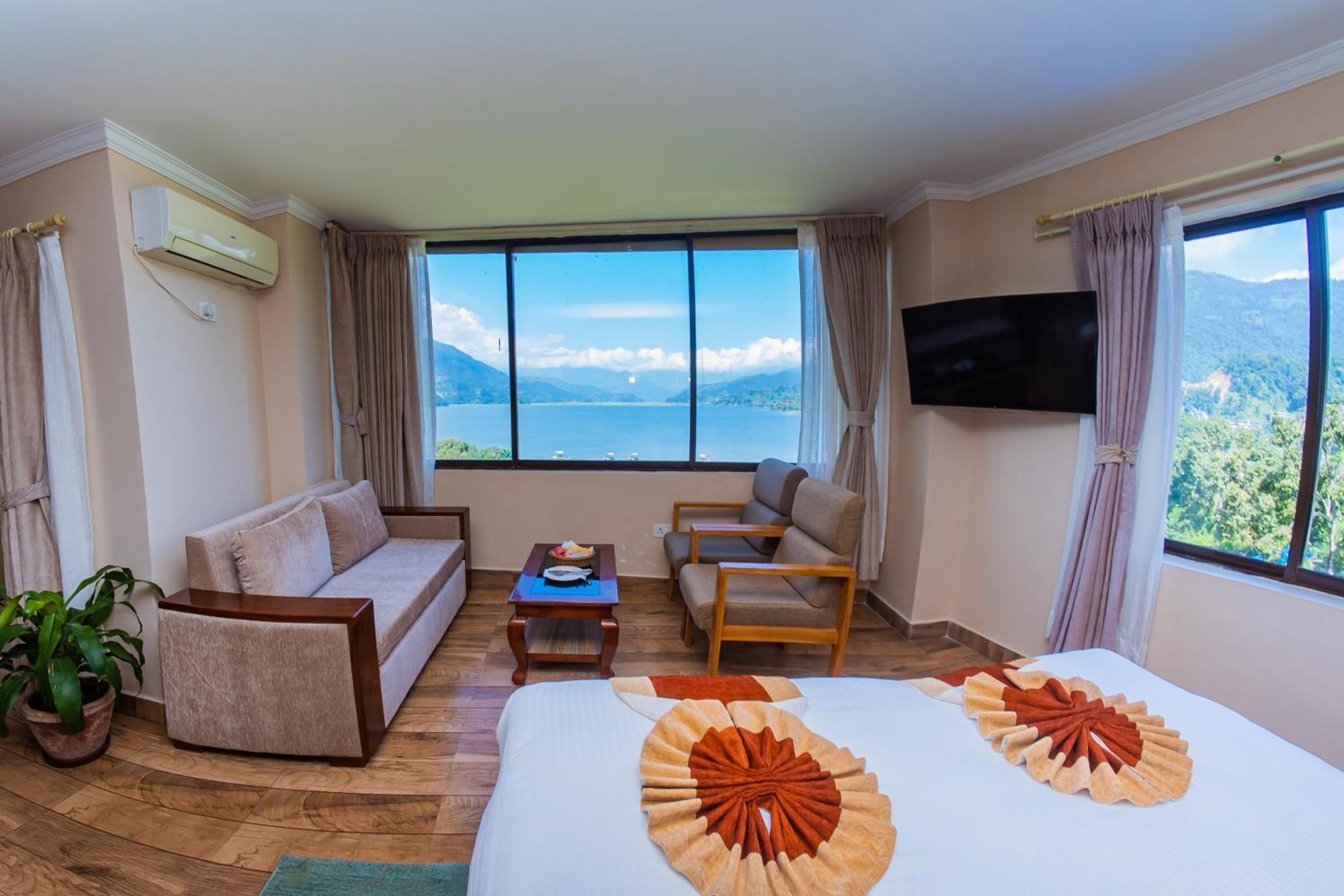 Hotel Fewa Camp Pokhara Exteriör bild