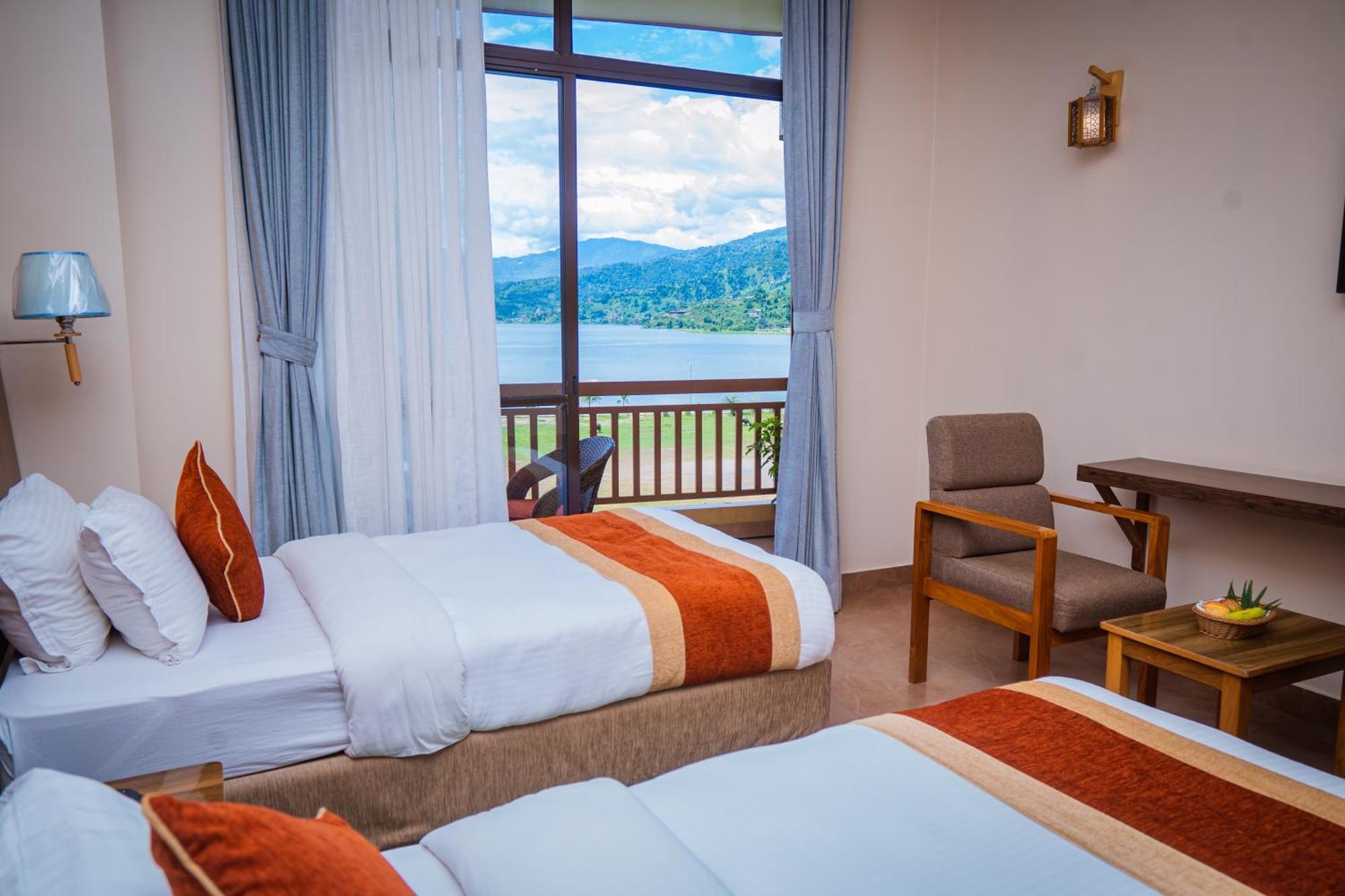 Hotel Fewa Camp Pokhara Exteriör bild